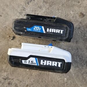 Used Hart 20V Lithium Ion Battery 1.5 Ah 2 Pack
